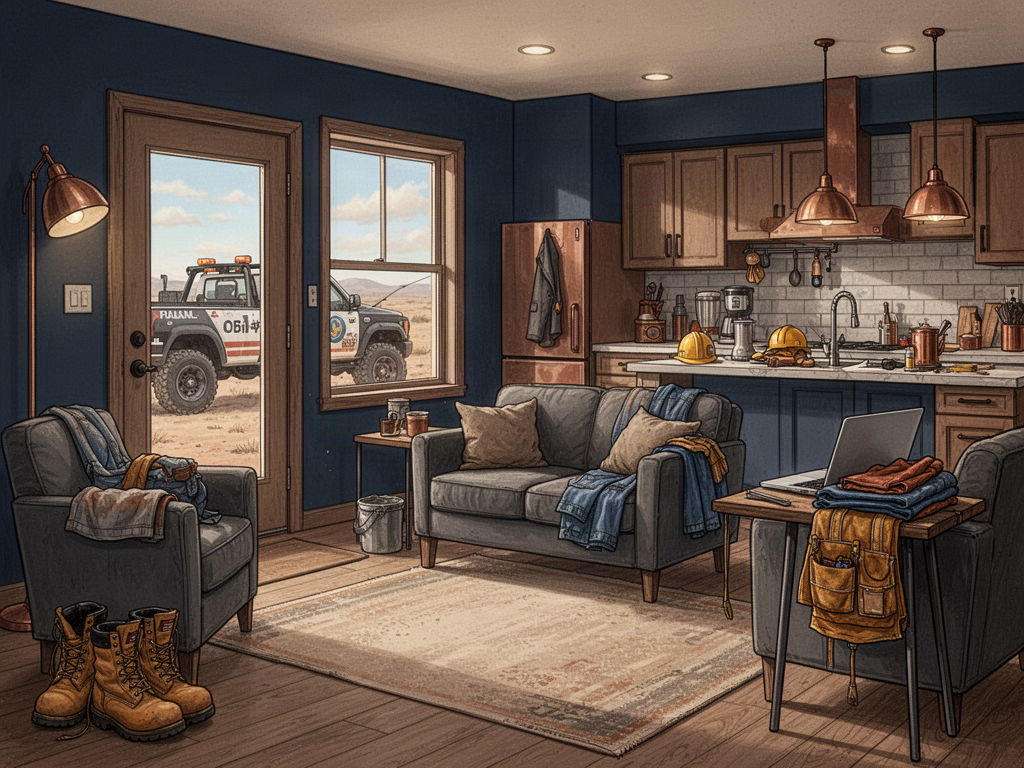 Furnished monthly rental prepared for traveling workers and project assignments
