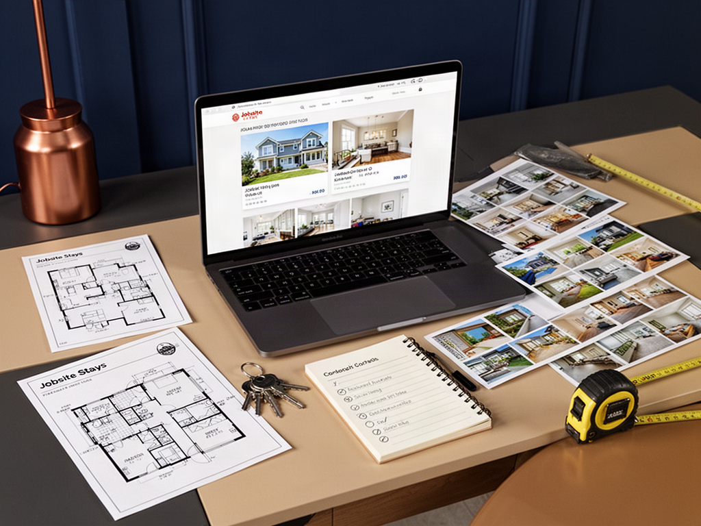 Property provider preparing a complete corporate housing listing for review